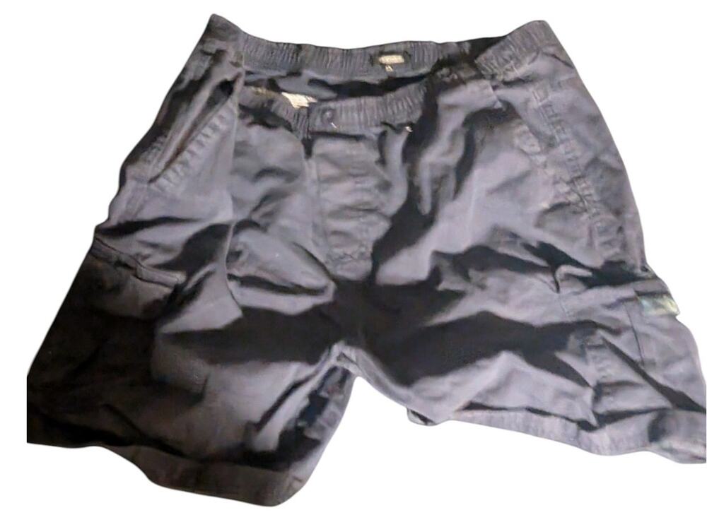 Men's Cargoquay Cotton Navy Blue Shorts Bottoms Size 34 02650160